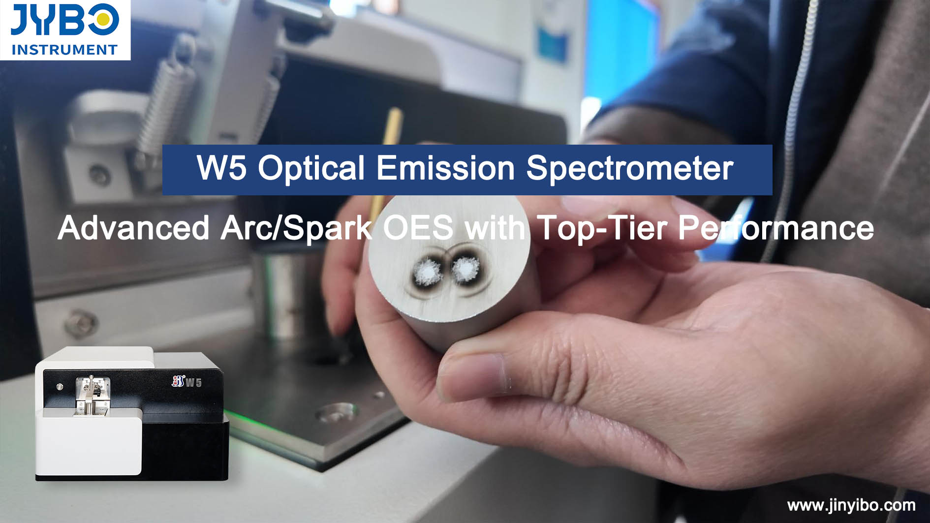 مطياف الانبعاث البصري W5 هو الأكثر تقدمًا من بين أجهزة Arc/Spark-OES ذات الأداء الفائق