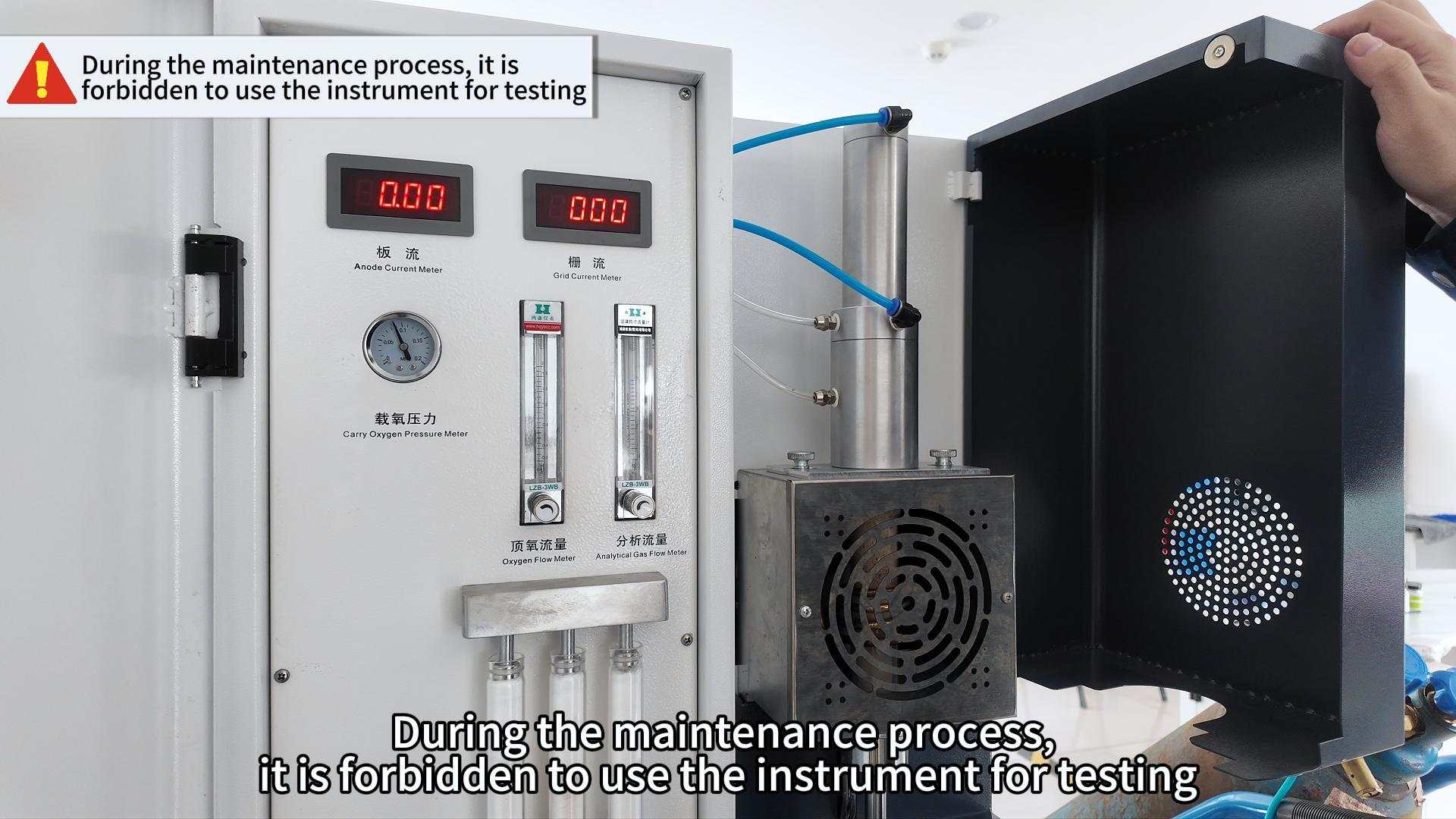 محلل الكربون والكبريت (تحليل العناصر) مقياس تدفق الغاز التحليلي المضبط